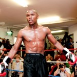 Mayweather London public workout