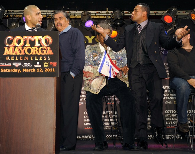 Photos: Miguel Cotto And Ricardo Mayorga Heats Up! | MyBoxingFans ...